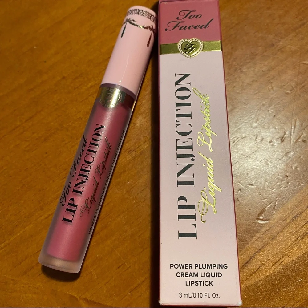 Too Faced Lip Injection Liquid Lipstick Va Va Voom